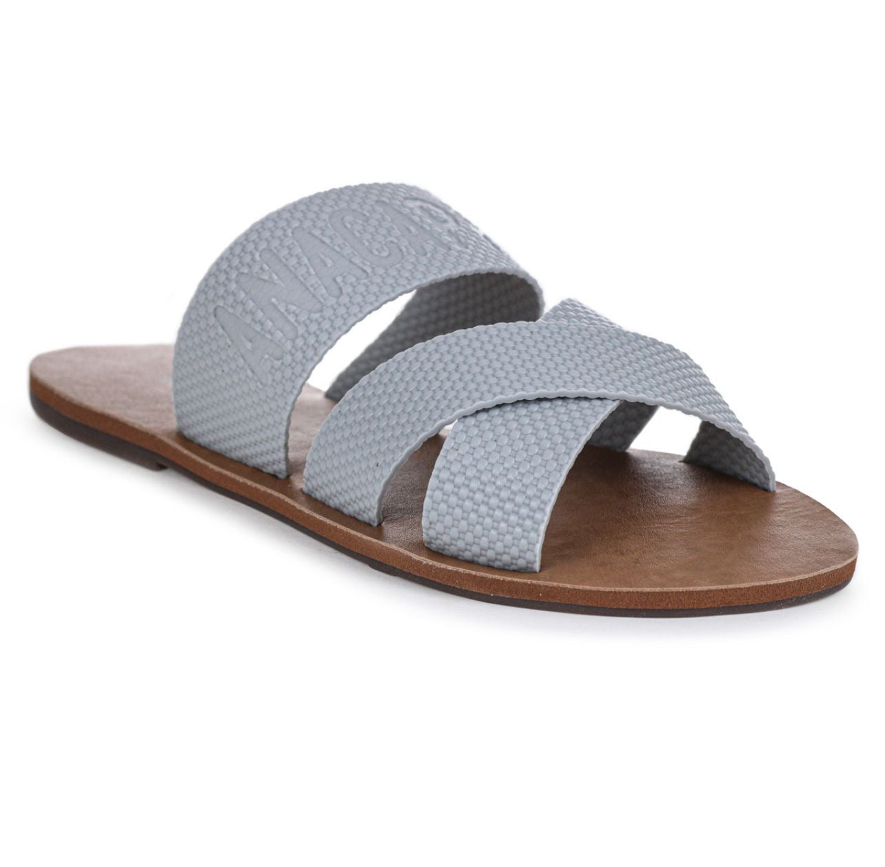 Anacapri Two Straps Light Blue Slides