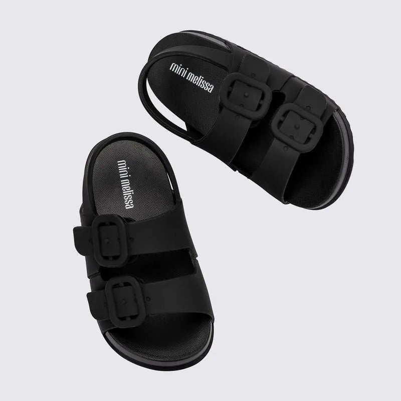 Mini Melissa Cozy Sandal Baby black