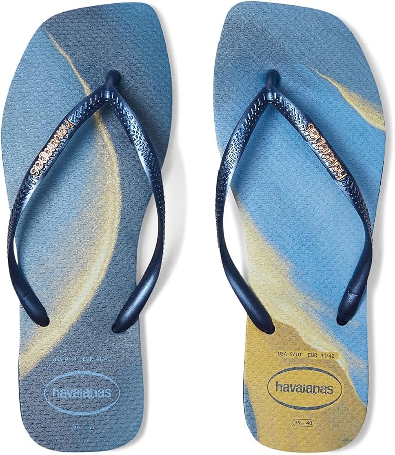 Havaianas Slim Square Trendy Navy Flip-Flops