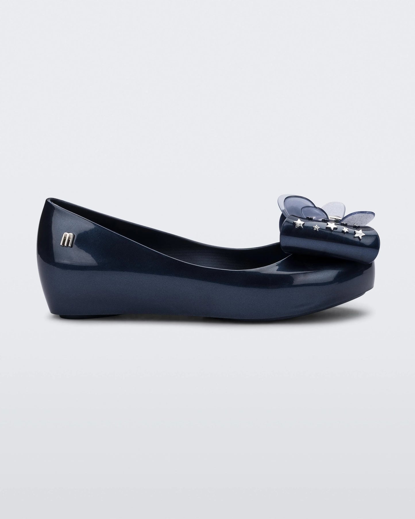 Mini Melissa UltraGirl Star Navy Ballerina