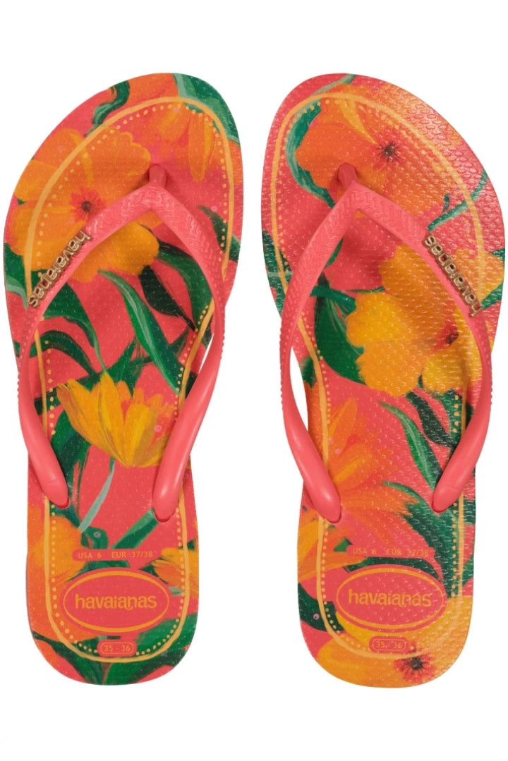 Havaianas Slim coral Tropical