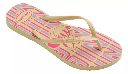 Havaianas Slim Disney Minnie Rose/Butter (buttercream)