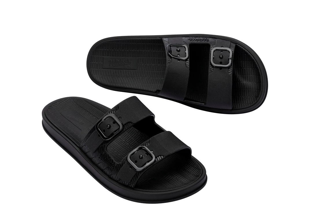 Melissas Sun Cruise Black Slides