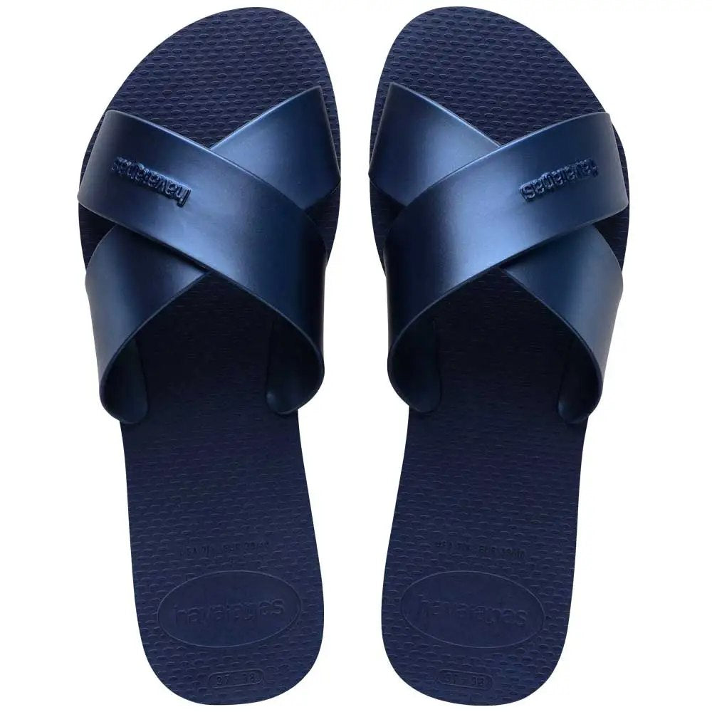 Havaianas Slide Metallic navy blue
