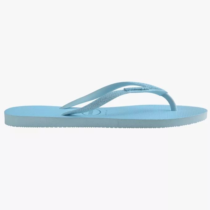 Havaianas Slim Glitter Iride Blue Flip-Flops