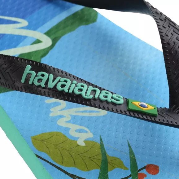 Havaianas Top Postcard Blue Flip-Flops