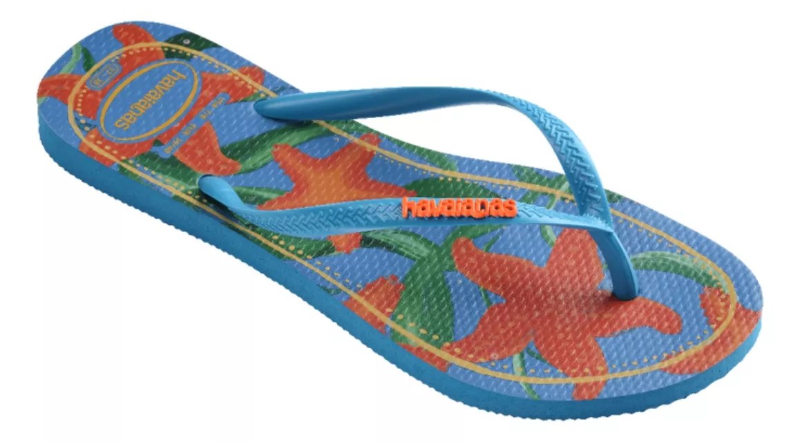 Havaianas Slim Tropical turquoise