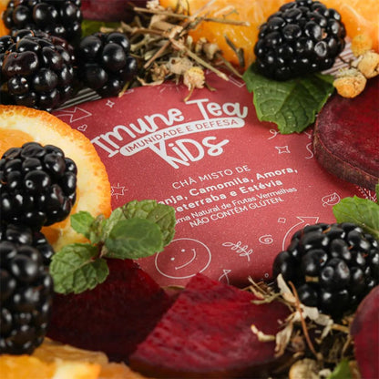 Natural Immune Tea Kids with Red Fruits