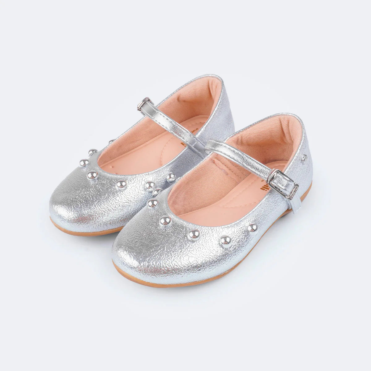 Pampili Ballerina Silver Sphere Children's Shoes