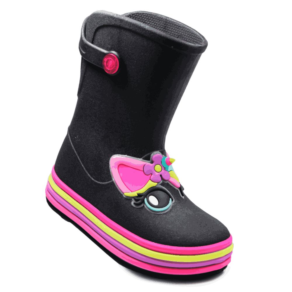 Plugt Unicorn Black Boots