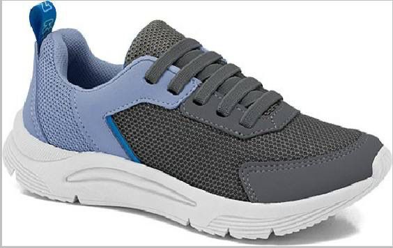Klin New Sport Kids Children's Sneakers-grey/blue