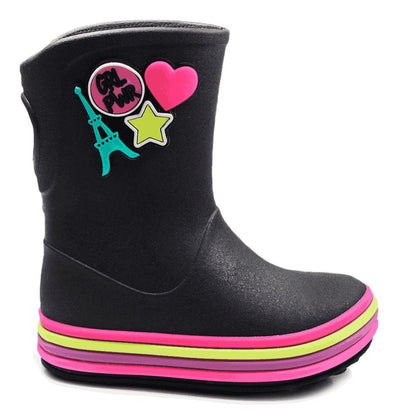 Plugt Power Black Boots