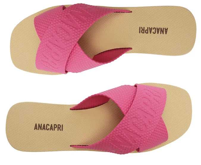 rosa Injected Strappy Flat Sandal