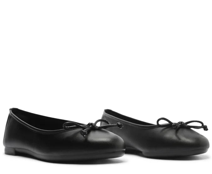 Classic Black Bow Sneakers