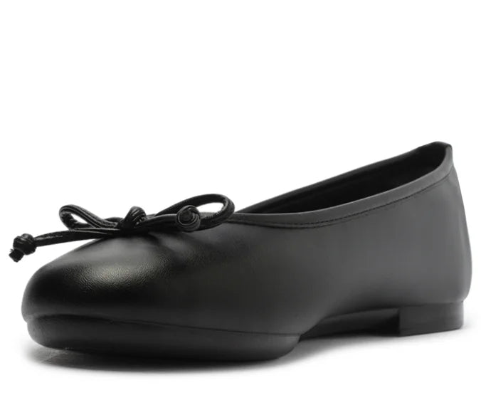 Classic Black Bow Sneakers