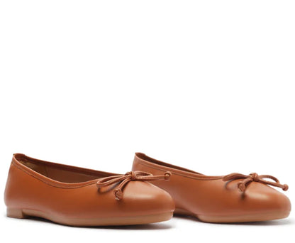 Classic Brown Bow Sneakers