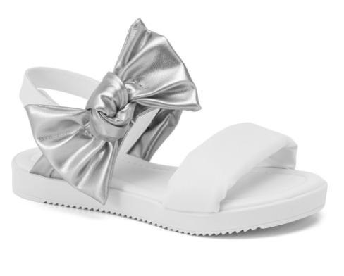 klin girl sandal silver