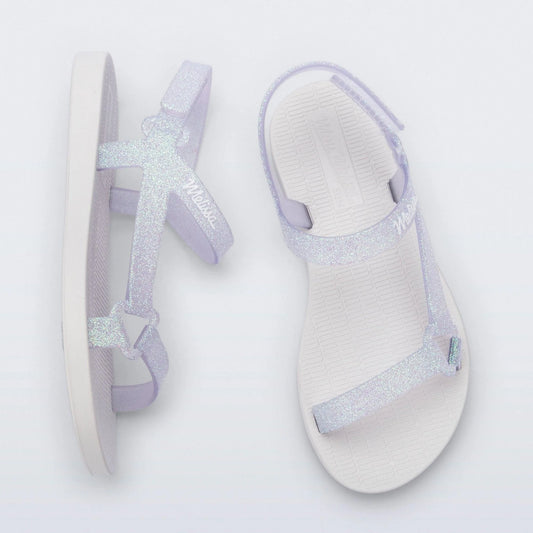 Melissas sandal glitter white