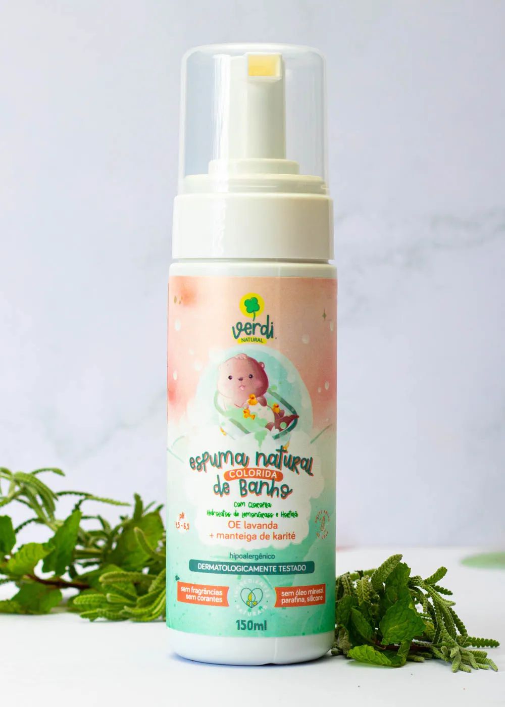 Verdi Natural and Coloured Bath Foam