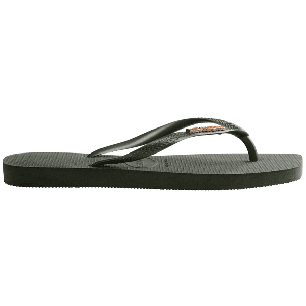 Havaianas Slim Metallic Oliver Green