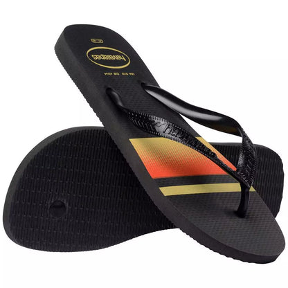 Havaianas Top Basic-black/ orange