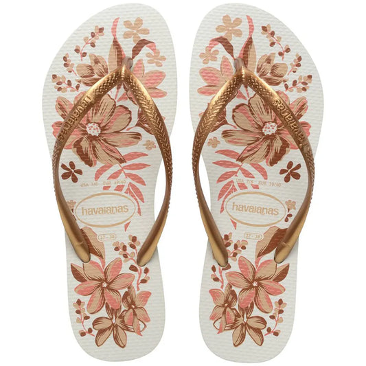 Havaianas Slim Organic White Gold