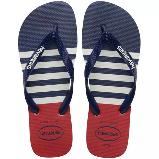 Havaianas Top Nautical White Navy Red Apache