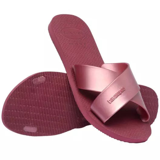 Havaianas Aqua Metallic Amaranth