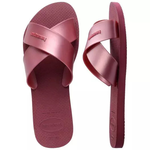 Havaianas Aqua Metallic Amaranth