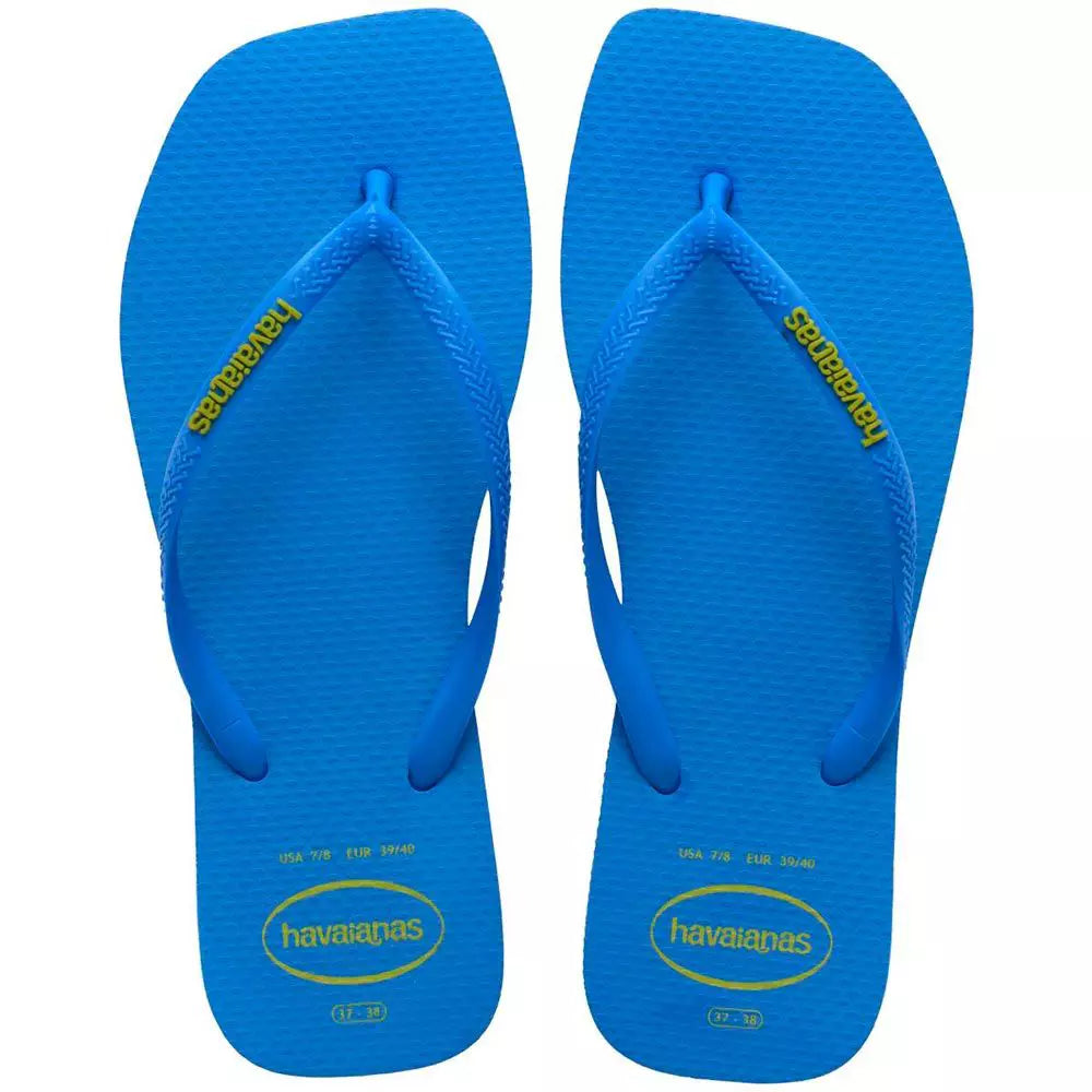 slim square logo Pop-up Bright Blue