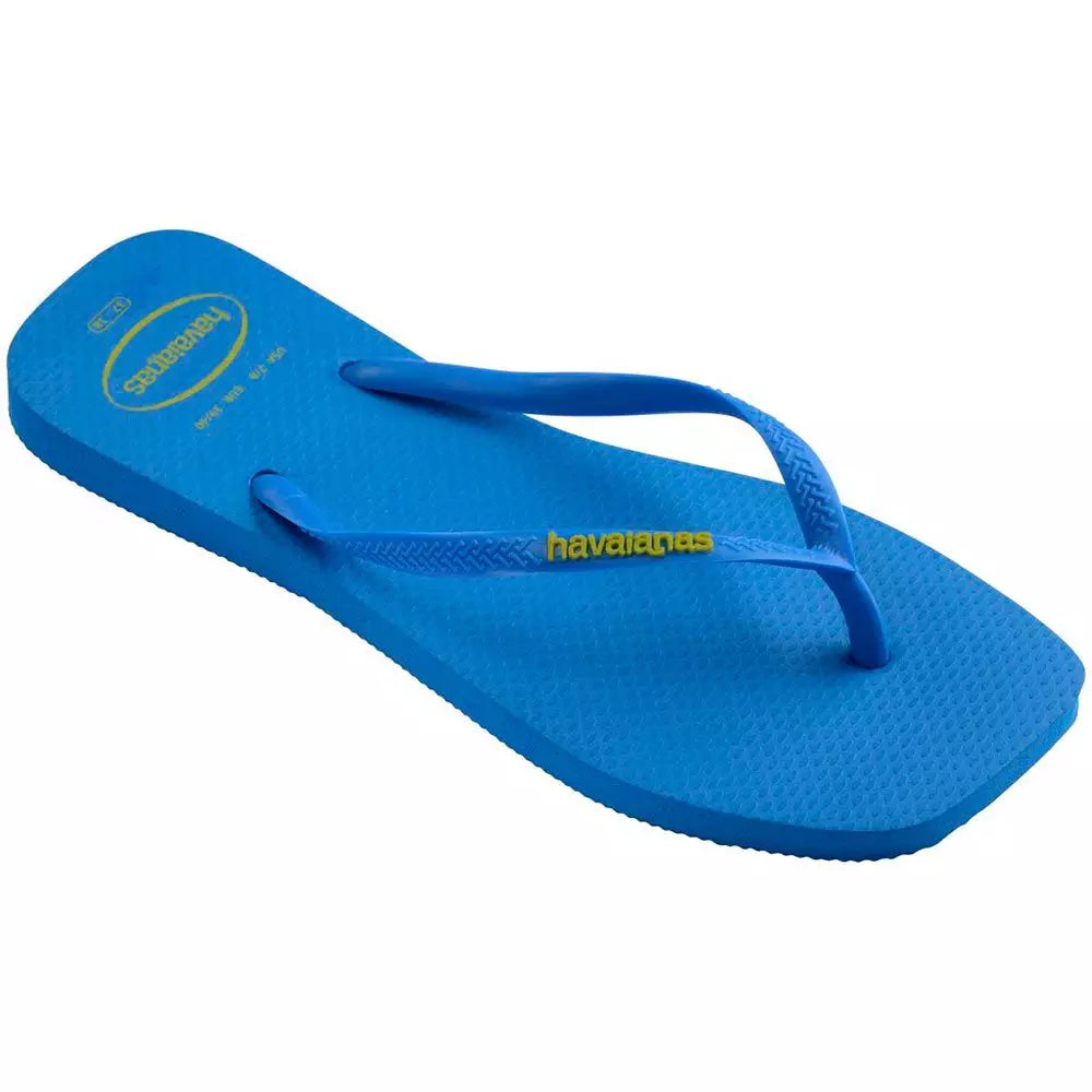 slim square logo Pop-up Bright Blue