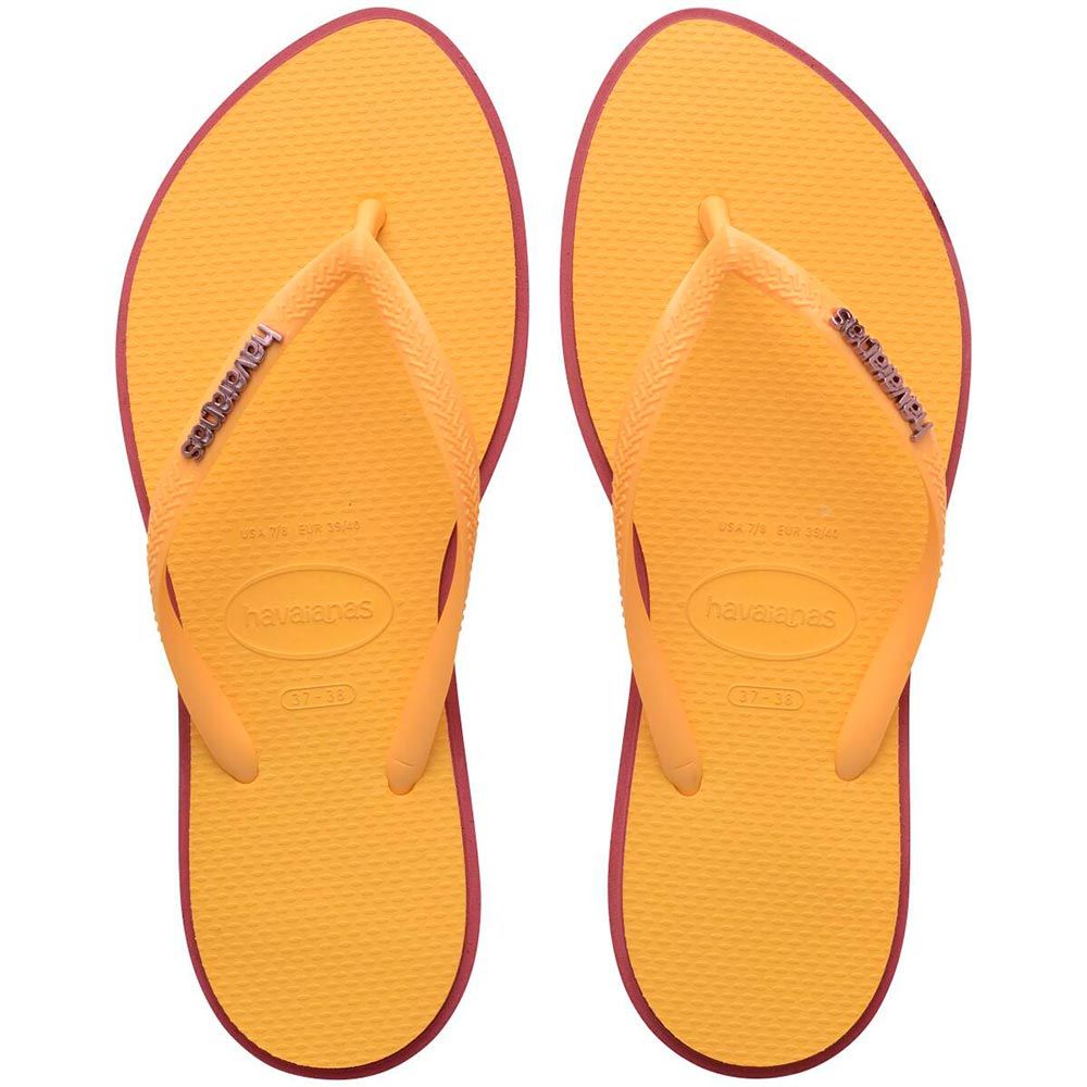 Havaianas Slim Point Yellow Flip-Flops