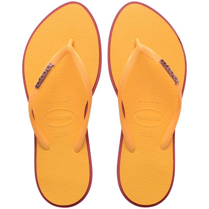 Havaianas Slim Point Yellow Flip-Flops