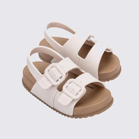 Mini melissa cozy sandal baby beige
