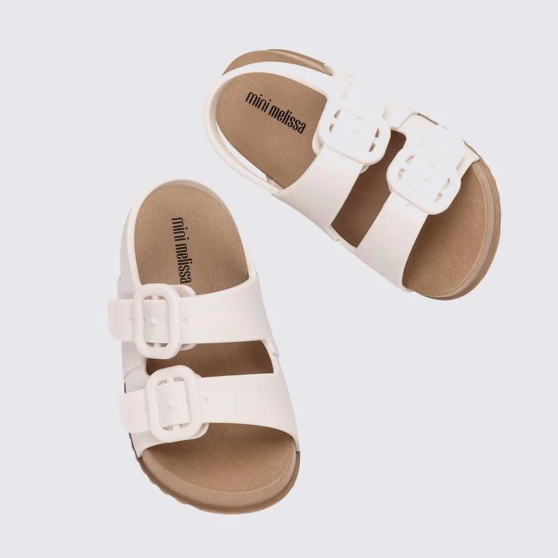 Mini melissa cozy sandal baby beige