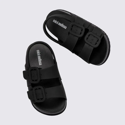 Mini Melissa Cozy Sandal Baby black