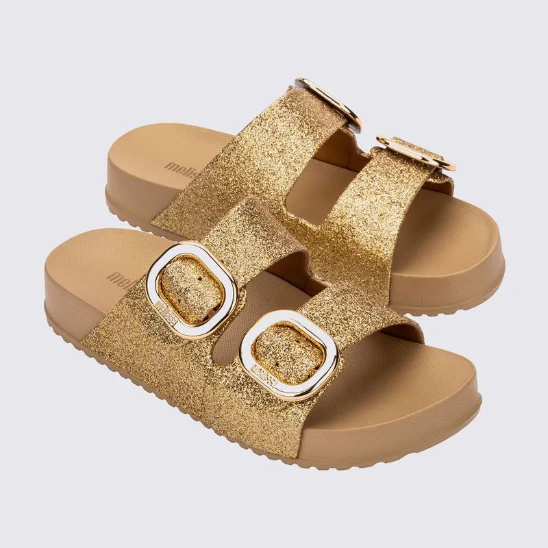 Melissa Cozy Glitter Gold