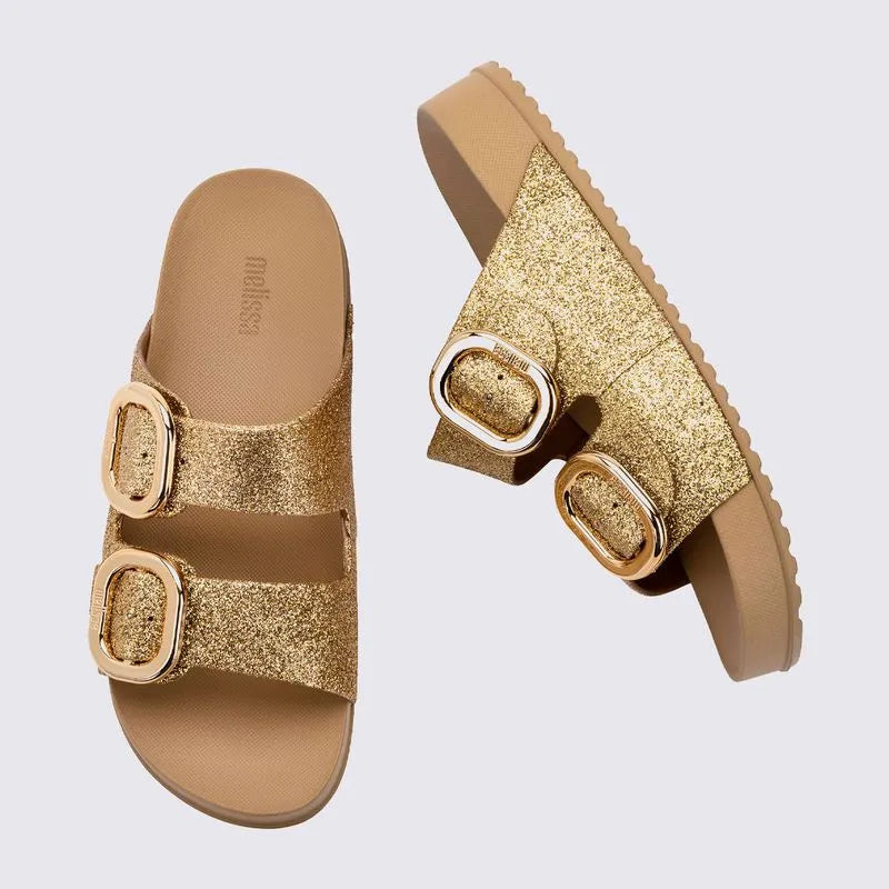 Melissa Cozy Glitter Gold