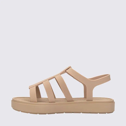 Melissa Sun Rodeo Platform Beige