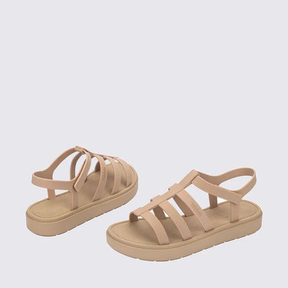 Melissa Sun Rodeo Platform Beige