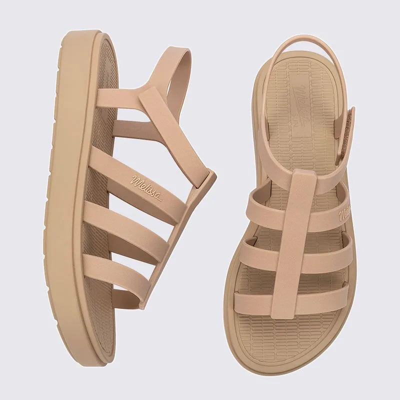 Melissa Sun Rodeo Platform Beige