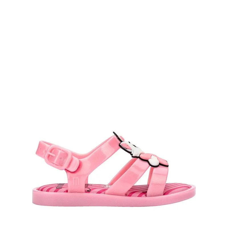 Mini Melissa Colorland + Marie Baby Pink White