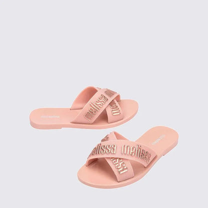 Mini Melissa M-Lover Children's Slide Pink Glitter