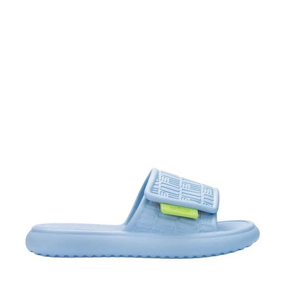 Melissa Free Fuzzy Slide Light Blue