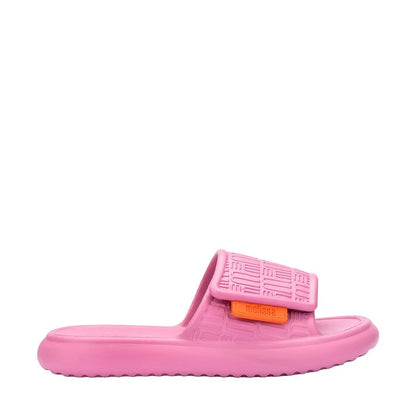 melissa free fuzzy slide rosa