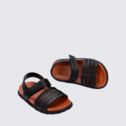 Mini Melissa Kaiteki Sandal Baby Black Brown