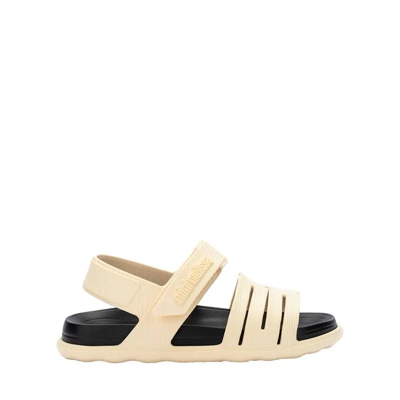 Mini Melissa Kaiteki Sandal Baby Beige Black