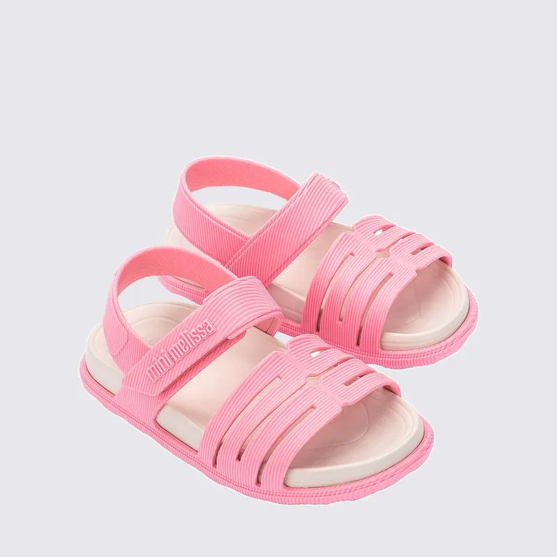 Mini Melissa Kaiteki Sandal Baby Pink Beige