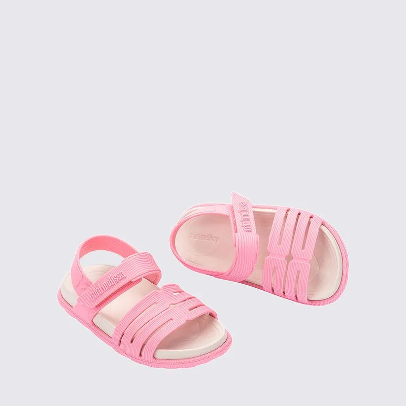 Mini Melissa Kaiteki Sandal Baby Pink Beige