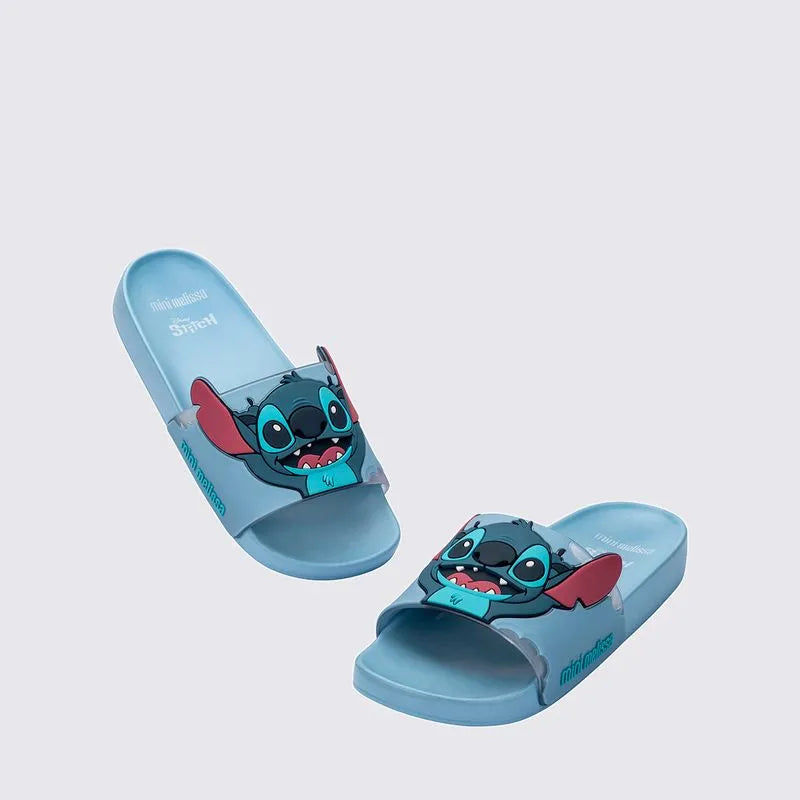 Mini Melissa Flowing Slide + Stitch Children's Blue